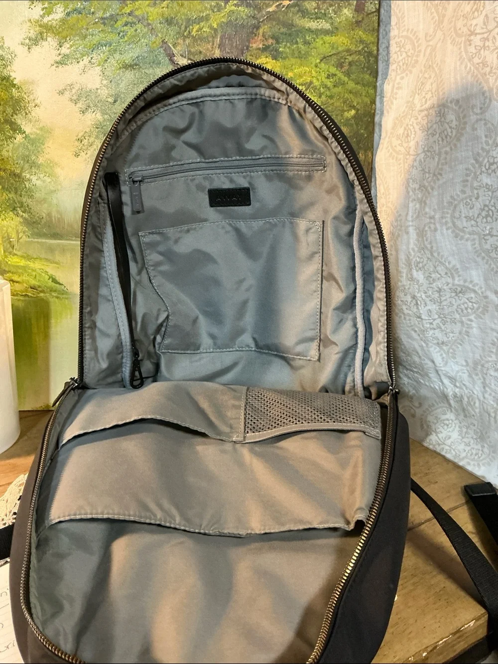 Away Black Minimalist Backpack for Men